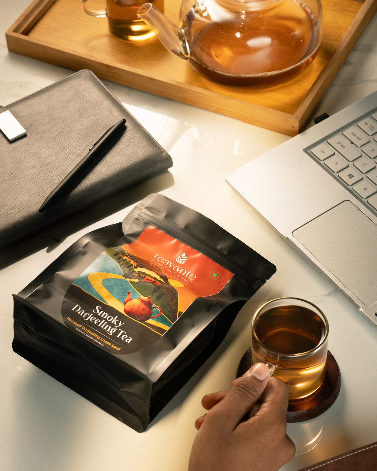 Smoky Darjeeling Roasted Tea
