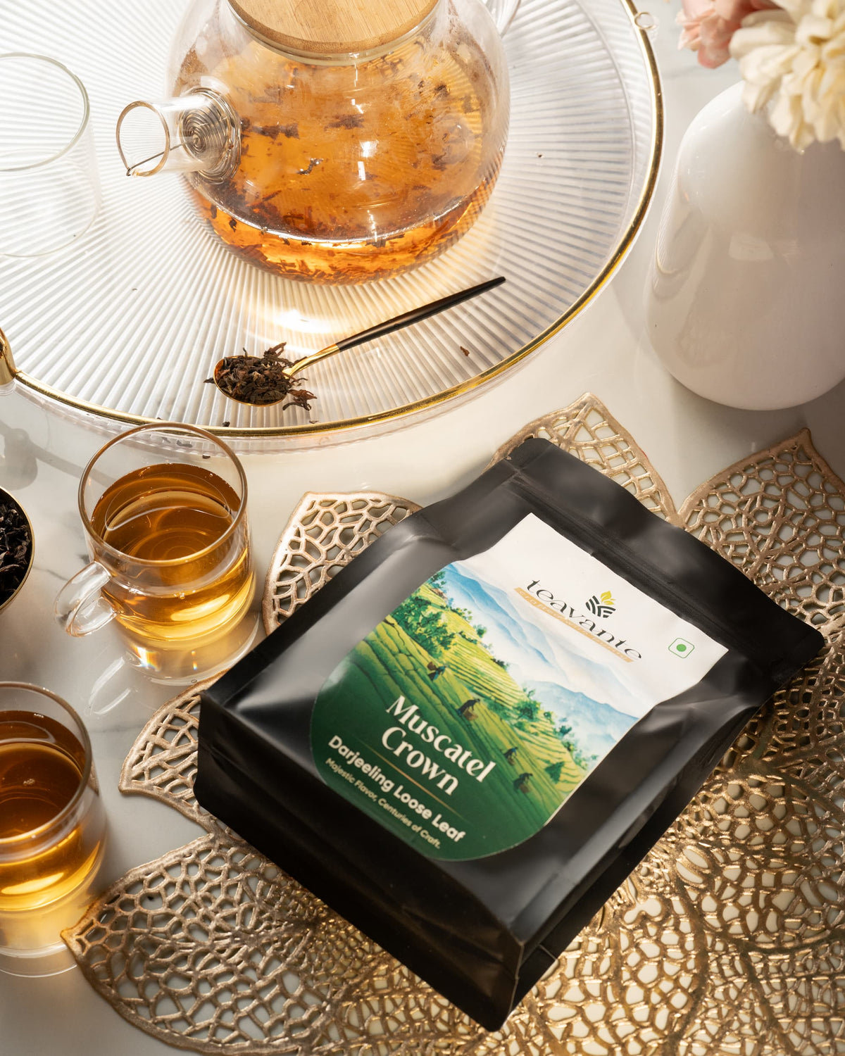 Muscatel Darjeeling Tea – Second Flush Loose Leaf | Muscatel Crown